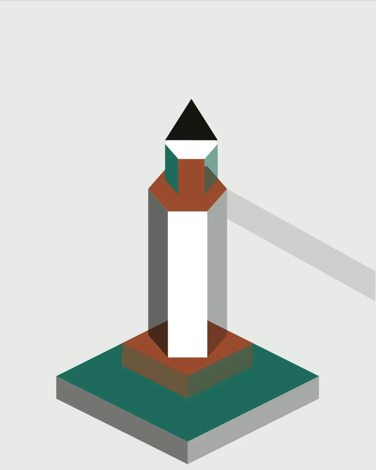 Axonometric solid